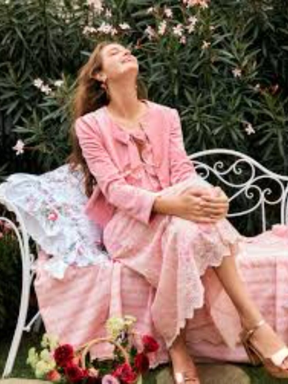 NWT ** Lait Collection Pink Velvet Quilted Jacket by American Heiress ** Size M - Picture 3 of 10